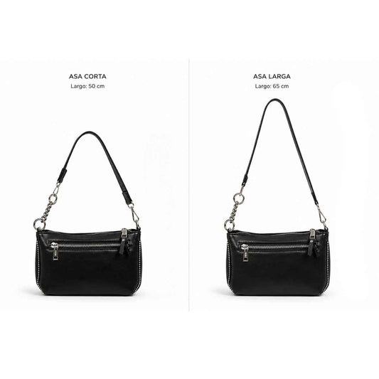 Alargador Asa para Bolso con Cadena y Mosquetones – 15 cm