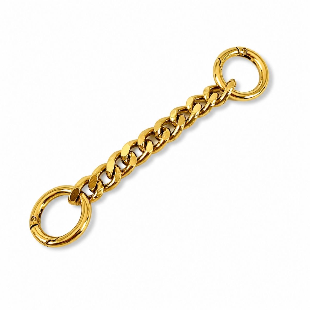Alargador Asa para Bolso con Cadena y Mosquetones – 15 cm