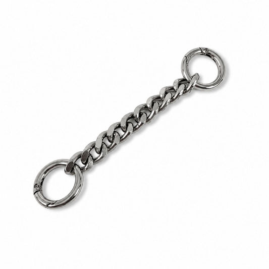 Alargador Asa para Bolso con Cadena y Mosquetones – 15 cm
