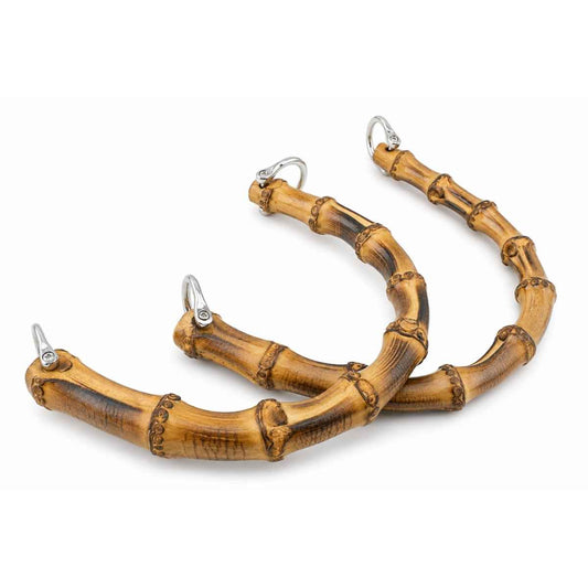 Asa de Bambú Natural para Bolso – 17 cm