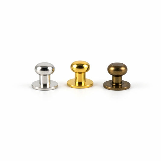Botón Gemelo 317 con Tornillo – Cabeza Ø 10 mm