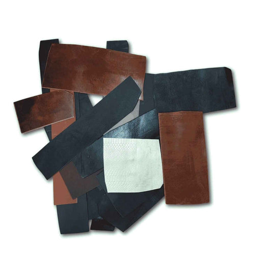 (1Kg) Retales de Cuero Vaquetilla (2.5 / 3 mm)