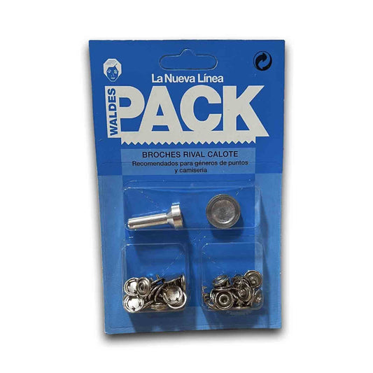 Pack Broche Rival 1519 Calote – 10 Juegos + Utensilios de Colocación
